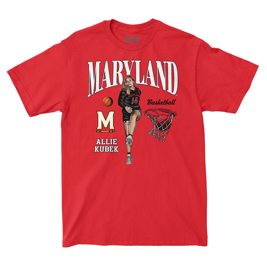 EXCLUSIVE RELEASE: Allie Kubek Illustrated Red Tee