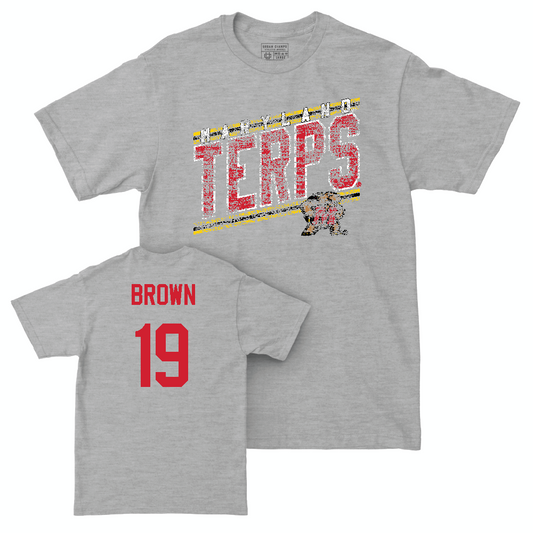 Sport Grey Football Vintage Tee  - Donnell Brown