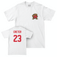 Men's Lacrosse White Testudo Comfort Colors Tee  - Sean Creter