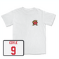 Women's Soccer White Testudo Comfort Colors Tee - Katherine Coyle