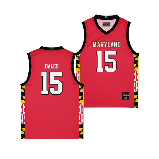 Maryland Women's Red Basketball Jersey   - Christina Dalce