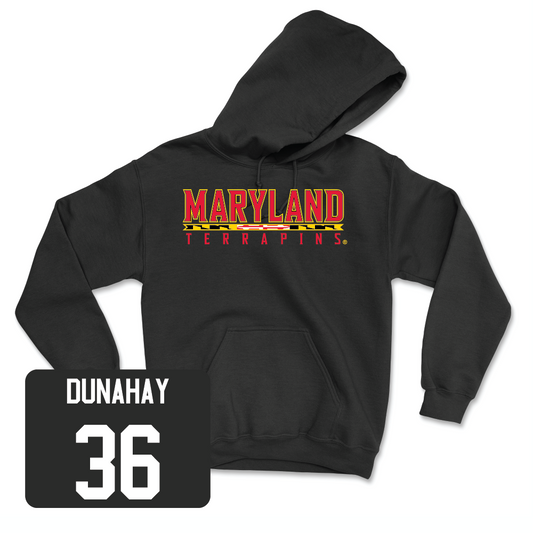 Women's Soccer Black Maryland Hoodie - Savannah Dunahay