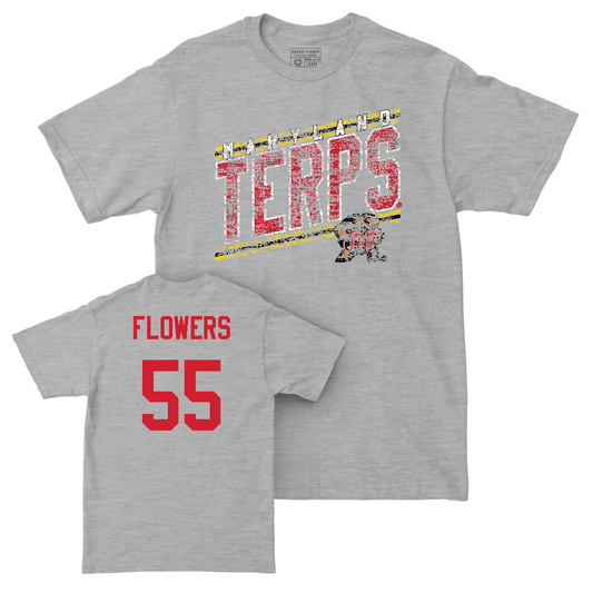 Sport Grey Football Vintage Tee  - Keion Flowers