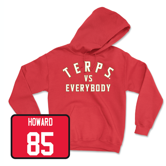 Red Football TVE Hoodie - Preston Howard