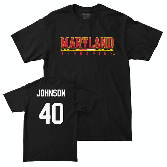 Football Black Maryland Tee  - Taizse Johnson