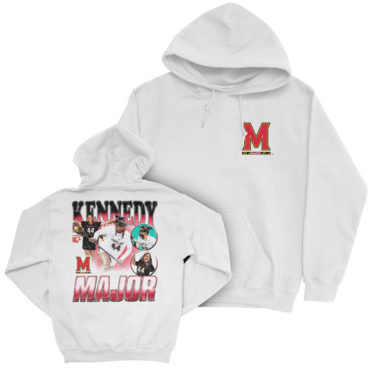 EXCLUSIVE RELEASE: Kennedy Major Illustrated White Hoodie