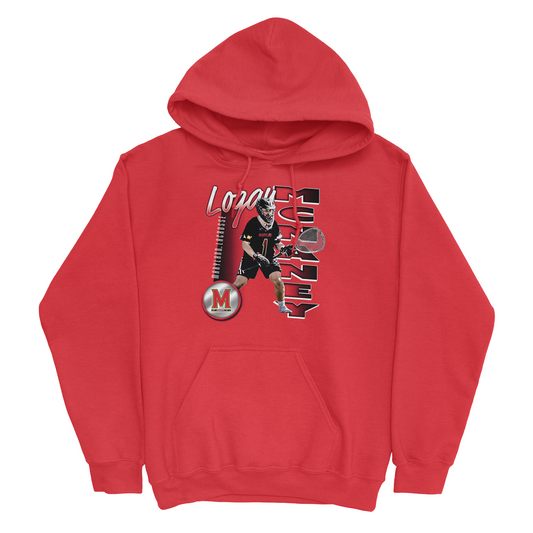 EXCLUSIVE RELEASE: Logan McNaney Illustrated Red Hoodie