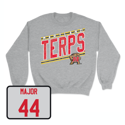 Sport Grey Women's Lacrosse Vintage Crew  - Kennedy Major