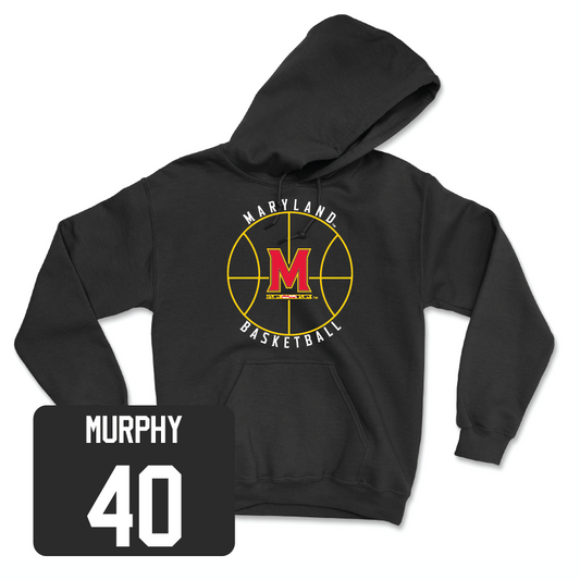Men's Basketball Black Hardwood Hoodie - Benjamin Murphy