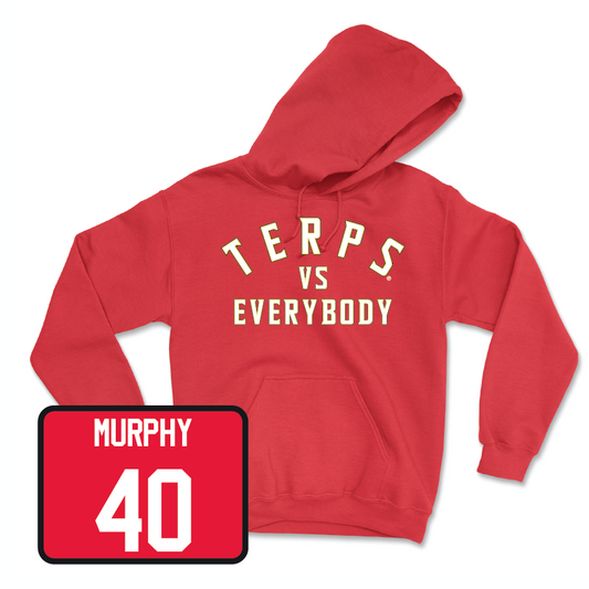 Red Men's Basketball TVE Hoodie - Benjamin Murphy