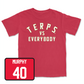 Red Men's Basketball TVE Tee - Benjamin Murphy
