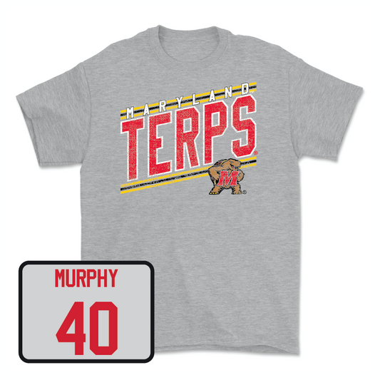 Sport Grey Men's Basketball Vintage Tee - Benjamin Murphy