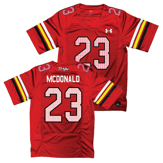 Maryland Under Armour NIL Replica Football Jersey - Colby McDonald