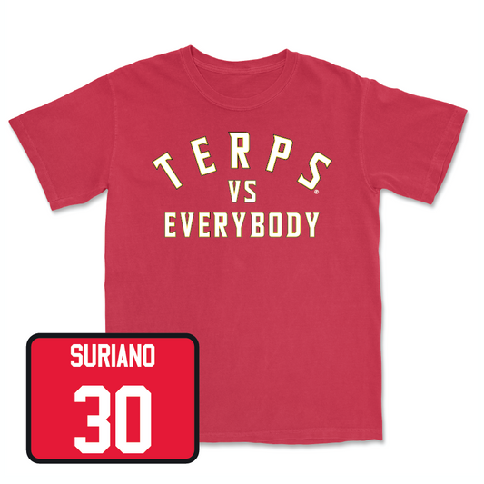 Red Women's Lacrosse TVE Tee  - JJ Suriano