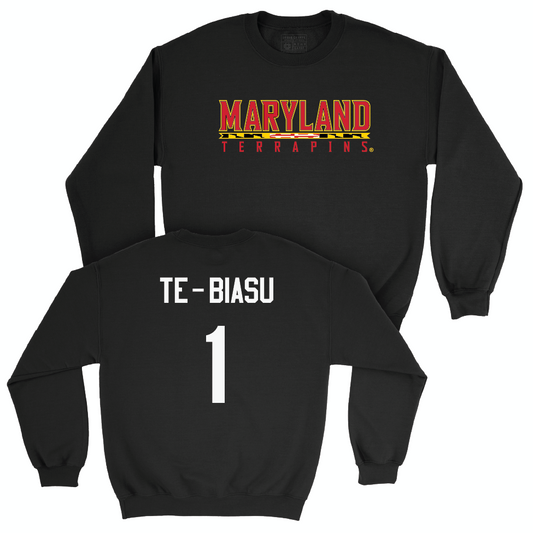 Women's Basketball Black Maryland Crew  - Sarah Te-Biasu