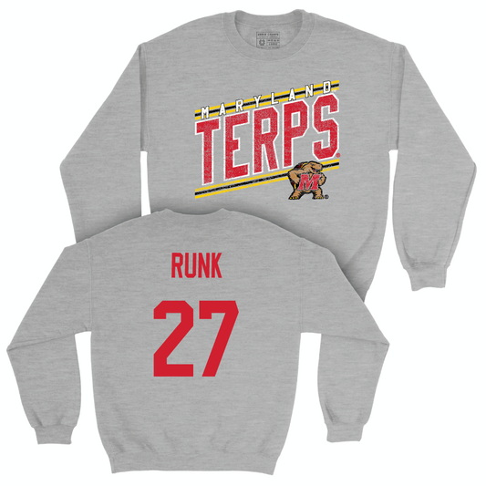 Sport Grey Softball Vintage Crew  - Hannah Runk