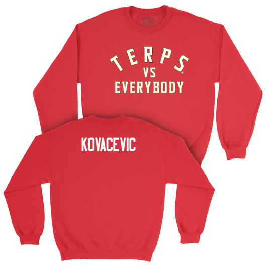 Red Women's Tennis TVE Crew  - Ema Kovacevic