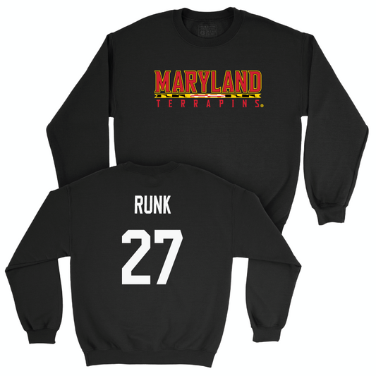 Softball Black Maryland Crew  - Hannah Runk