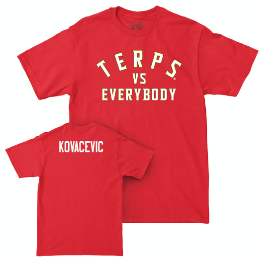 Red Women's Tennis TVE Tee  - Ema Kovacevic