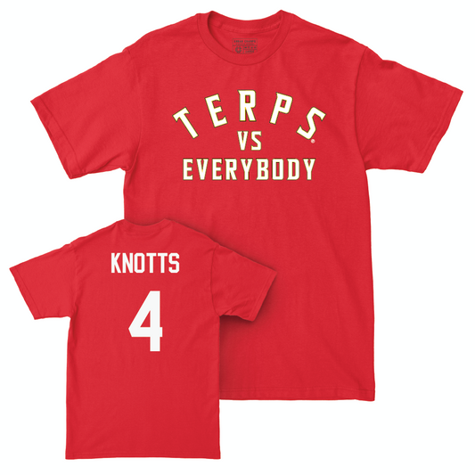 Red Football TVE Tee  - Shaleak Knotts