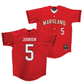 Maryland Baseball Red Jersey  - Andrew Johnson