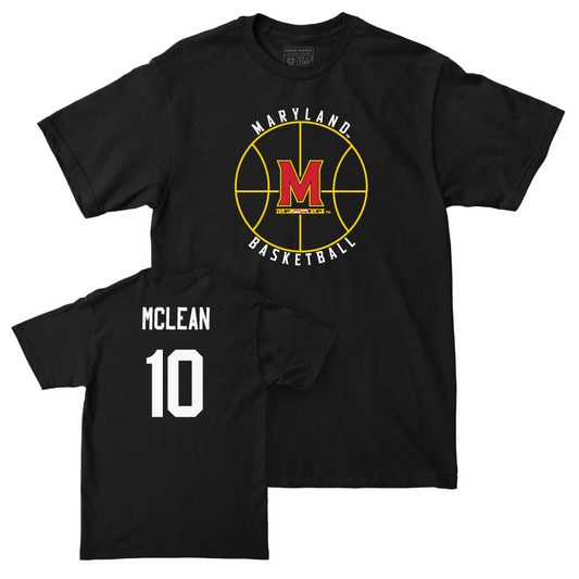 Women's Basketball Black Hardwood Tee  - Mir McLean