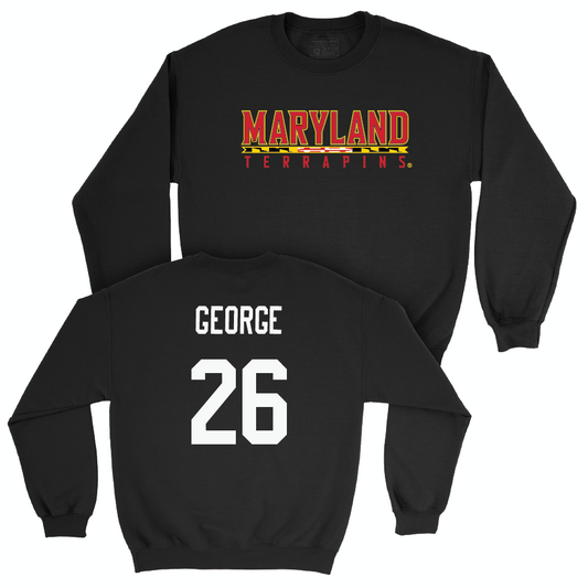 Women's Lacrosse Black Maryland Crew  - Fallon George