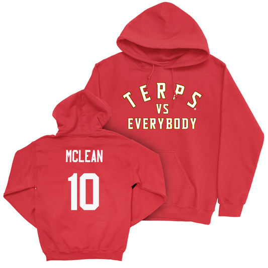 Red Women's Basketball TVE Hoodie  - Mir McLean
