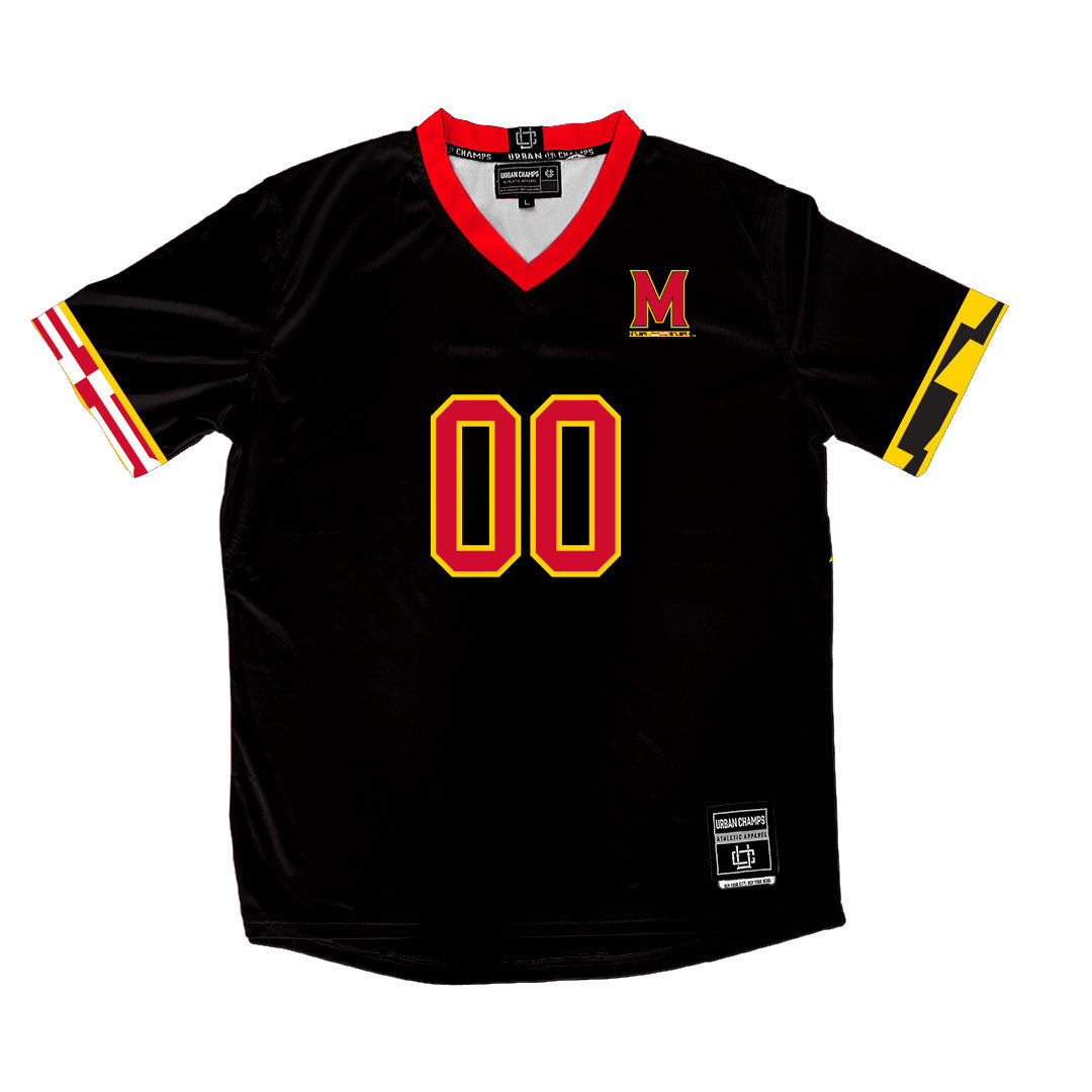 Maryland Women's Soccer Black Jersey - Lisa McIntyre